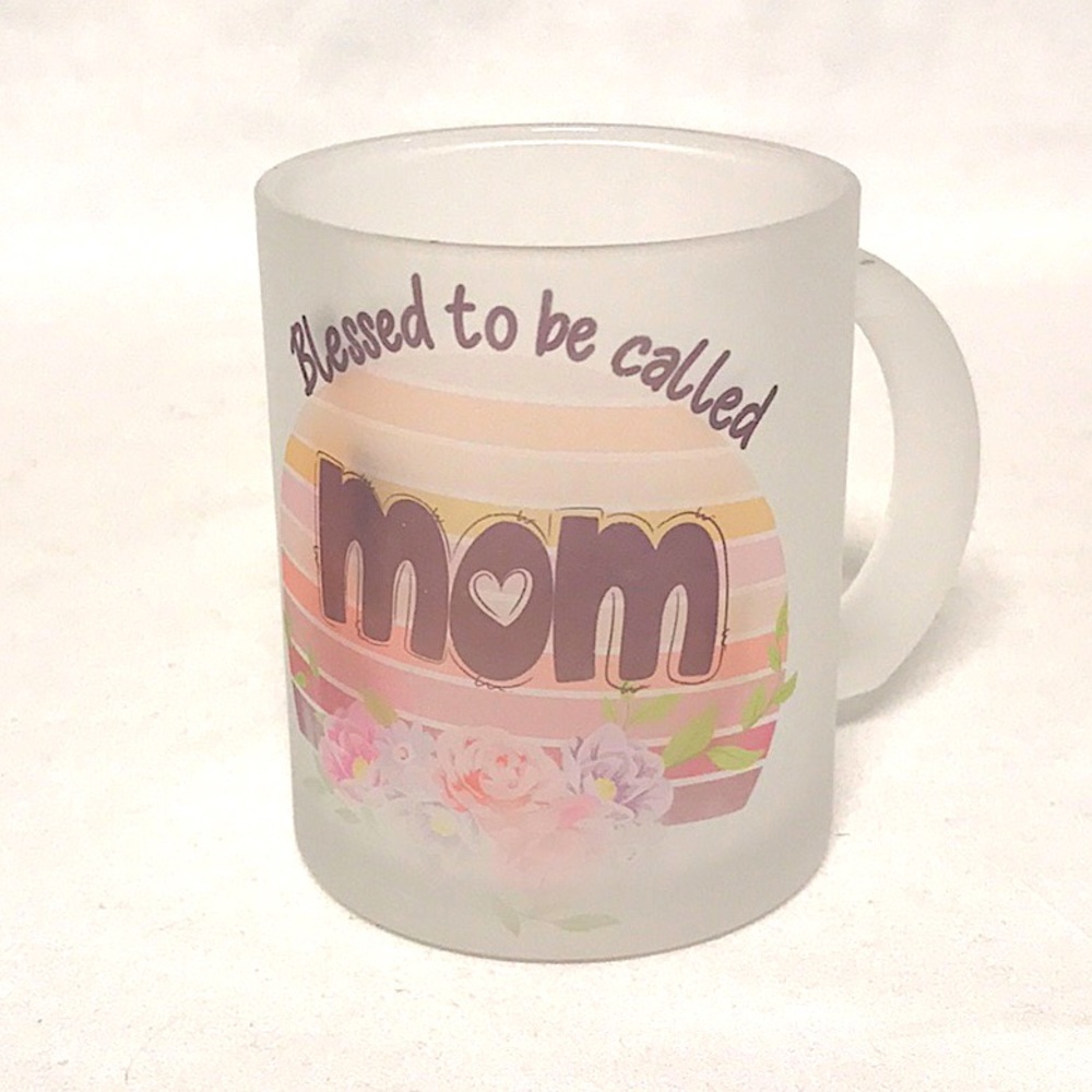 Mom Frosted Coffee Mug